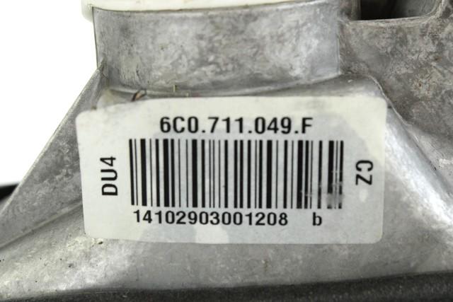 MEHANIZEM VZVODA ROCNEGA MENJALNIKA OEM N. 6C0711049F ORIGINAL REZERVNI DEL VOLKSWAGEN POLO 6R1 6C1 R (02/2014 - 2017) BENZINA LETNIK 2015