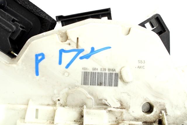 CENTRALNO ZAKLEPANJE ZADNJIH DESNIH VRAT OEM N. 6R4839016A ORIGINAL REZERVNI DEL VOLKSWAGEN POLO 6R1 6C1 R (02/2014 - 2017) BENZINA LETNIK 2015