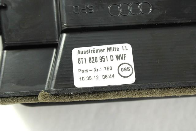 CENTRALNE PREZRACEVALNE SOBE  OEM N. 8T1820951D ORIGINAL REZERVNI DEL AUDI A5 8T R COUPE/5P  (08/2011 - 06/2016) DIESEL LETNIK 2012