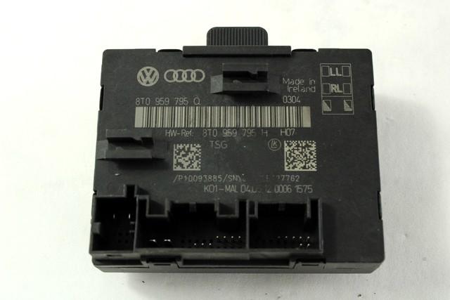 RACUNALNIK VRAT IN STEKEL OEM N. 8T0959795Q ORIGINAL REZERVNI DEL AUDI A5 8T R COUPE/5P  (08/2011 - 06/2016) DIESEL LETNIK 2012