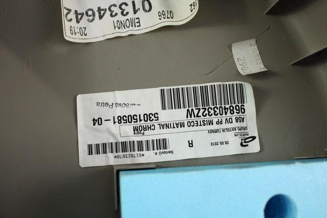 NOTRANJA OBLOGA SPREDNJIH VRAT OEM N. PNADTCTC3PICAMK1RMV5P ORIGINAL REZERVNI DEL CITROEN C3 PICASSO MK1R (2012 - 2017) DIESEL LETNIK 2013