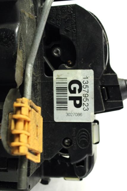 CENTRALNI ZAKLEP SPREDNJIH VRAT  OEM N. 13579523 ORIGINAL REZERVNI DEL CHEVROLET CRUZE J300 J305 (2009 - 2019) BENZINA/GPL LETNIK 2012