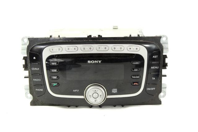 RADIO CD / OJACEVALNIK / IMETNIK HIFI OEM N. 7M5T-18C939-EA ORIGINAL REZERVNI DEL FORD FOCUS DA HCP DP MK2 R BER/SW (2008 - 2011) DIESEL LETNIK 2008