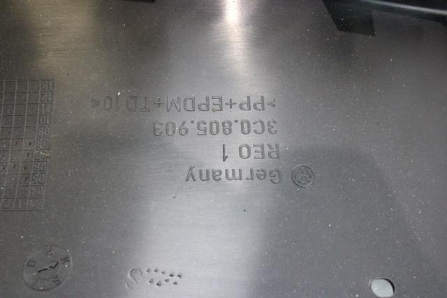 OKRASNI PROFILI SPREDNJEGA ODBIJACA  OEM N. 3C0805903 ORIGINAL REZERVNI DEL VOLKSWAGEN PASSAT B6 3C2 3C5 BER/SW (2005 - 09/2010)  DIESEL LETNIK 2007