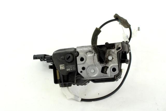 CENTRALNI ZAKLEP SPREDNJIH VRAT  OEM N. 9800624680 ORIGINAL REZERVNI DEL CITROEN C3 MK2 SC (2009 - 2016) DIESEL LETNIK 2014