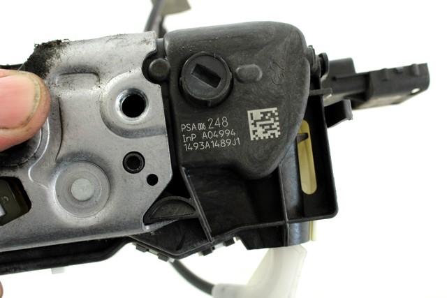 CENTRALNA KLJUCAVNICA ZADJIH LEVIH VRAT OEM N. 9800624880 ORIGINAL REZERVNI DEL CITROEN C3 MK2 SC (2009 - 2016) DIESEL LETNIK 2014