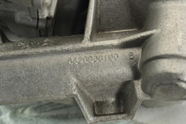 KRMILJENJE OEM N. 1613699080 ORIGINAL REZERVNI DEL PEUGEOT 208 CA CC MK1 (2012 -2019) BENZINA LETNIK 2017