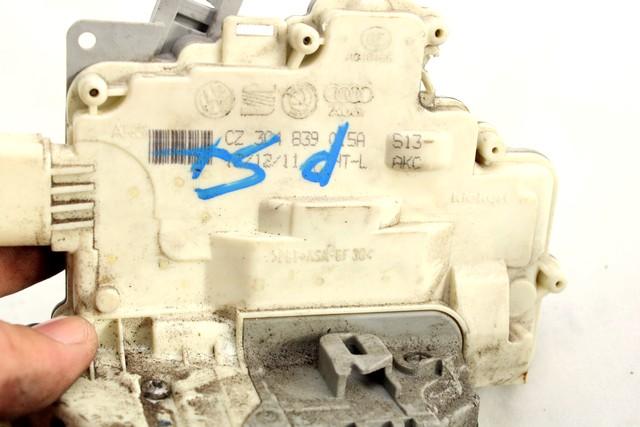 CENTRALNA KLJUCAVNICA ZADJIH LEVIH VRAT OEM N. 3C4839015A ORIGINAL REZERVNI DEL VOLKSWAGEN PASSAT B7 362 365 BER/SW (10/2010 - 2015)DIESEL LETNIK 2012