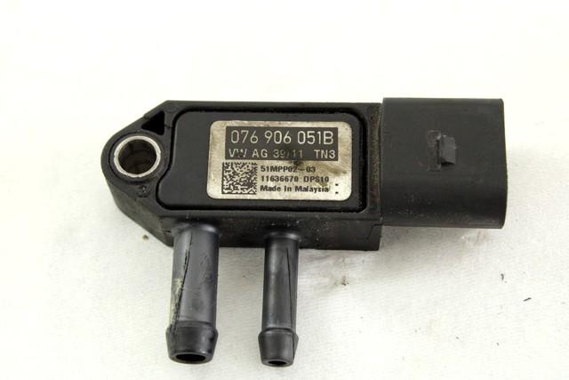 TLAK IZPUSNIH PLINOV SENZORJA OEM N. 076906051B ORIGINAL REZERVNI DEL VOLKSWAGEN PASSAT B7 362 365 BER/SW (10/2010 - 2015)DIESEL LETNIK 2012