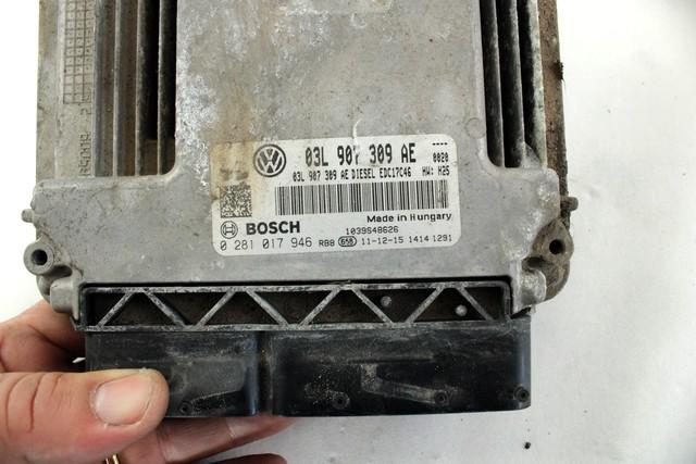 KOMPLET ODKLEPANJE IN VZIG  OEM N. 357 KIT ACCENSIONE AVVIAMENTO ORIGINAL REZERVNI DEL VOLKSWAGEN PASSAT B7 362 365 BER/SW (10/2010 - 2015)DIESEL LETNIK 2012