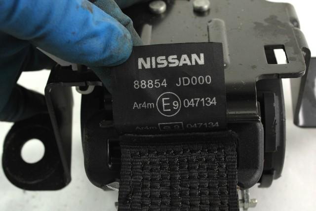 VARNOSTNI PAS OEM N. 88854JD000 ORIGINAL REZERVNI DEL NISSAN QASHQAI J10C (2006 - 2010) DIESEL LETNIK 2007