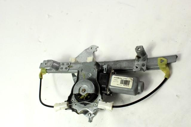 MEHANIZEM DVIGA ZADNJIH STEKEL  OEM N. 19887 SISTEMA ALZACRISTALLO PORTA POSTERIORE ELETT ORIGINAL REZERVNI DEL NISSAN QASHQAI J10C (2006 - 2010) DIESEL LETNIK 2007