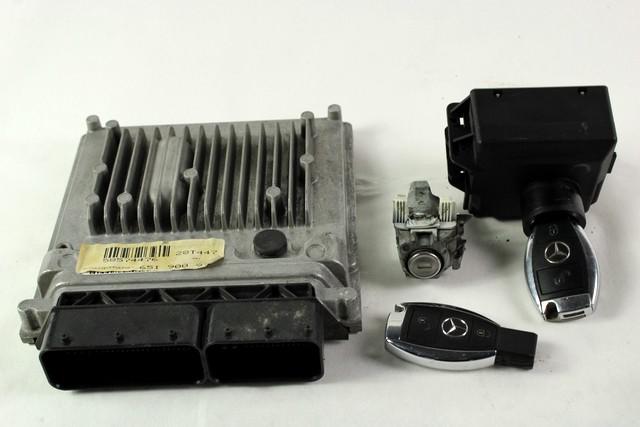 KOMPLET ODKLEPANJE IN VZIG  OEM N. 109397 KIT ACCENSIONE AVVIAMENTO ORIGINAL REZERVNI DEL MERCEDES CLA C117 X117 BER/SW (2013 - 2019) DIESEL LETNIK 2016