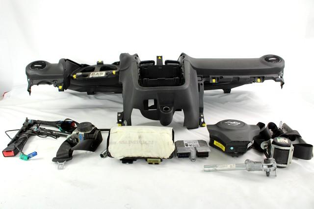 KIT AIRBAG KOMPLET OEM N. 31968 KIT AIRBAG COMPLETO ORIGINAL REZERVNI DEL OPEL CORSA D S07 (2006 - 2011) BENZINA/GPL LETNIK 2009