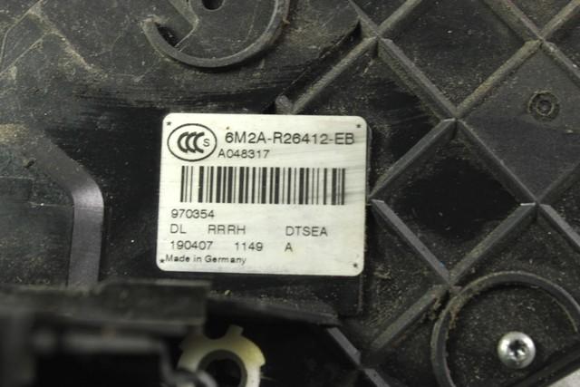 CENTRALNO ZAKLEPANJE ZADNJIH DESNIH VRAT OEM N. 6M2A-R26412-EB ORIGINAL REZERVNI DEL FORD MONDEO BA7 MK3 BER/SW (2007 - 8/2010) DIESEL LETNIK 2007