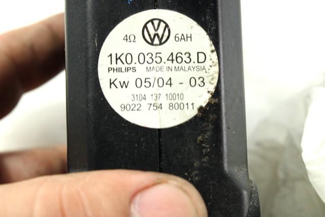 ZVOCNIKI OEM N. 1K0035463D ORIGINAL REZERVNI DEL VOLKSWAGEN GOLF V 1K1 1K5 MK5 BER/SW (02/2004-11/2008) DIESEL LETNIK 2004