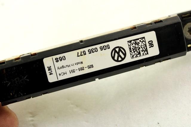 OJACEVALEC / ANTENA OEM N. 5G6035577 ORIGINAL REZERVNI DEL VOLKSWAGEN GOLF VII 5G1 BQ1 BE1 BE2 BA5 BV5 MK7 (2012 - 2017)DIESEL LETNIK 2014