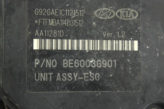 ABS AGREGAT S PUMPO OEM N. 58920-1W500 ORIGINAL REZERVNI DEL KIA RIO UB MK3 (2011 - 2017)DIESEL LETNIK 2013