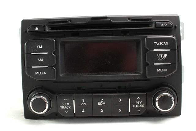 RADIO CD / OJACEVALNIK / IMETNIK HIFI OEM N. 961701W700CA ORIGINAL REZERVNI DEL KIA RIO UB MK3 (2011 - 2017)DIESEL LETNIK 2013