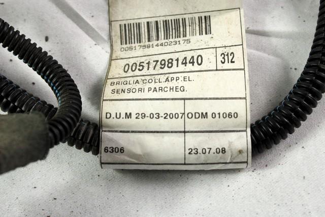 ELEKTRICNA NAPELJAVA OEM N. 51798144 ORIGINAL REZERVNI DEL FIAT 500 CINQUECENTO 312 MK3 (2007 - 2015) DIESEL LETNIK 2008