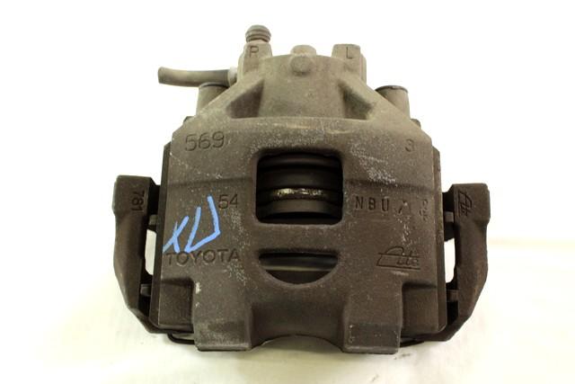 SPREDNJE DESNE ZAVORNE CELJUSTI  OEM N. 477300D070 ORIGINAL REZERVNI DEL TOYOTA YARIS P9 MK2 (01/2006 - 2009) BENZINA LETNIK 2007