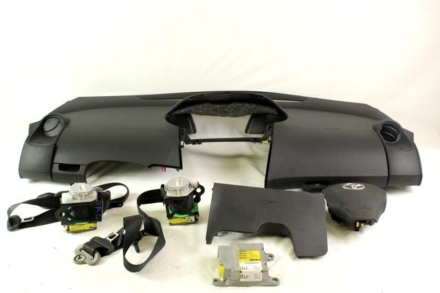 KIT AIRBAG KOMPLET OEM N. 19254 KIT AIRBAG COMPLETO ORIGINAL REZERVNI DEL TOYOTA YARIS P9 MK2 (01/2006 - 2009) BENZINA LETNIK 2007