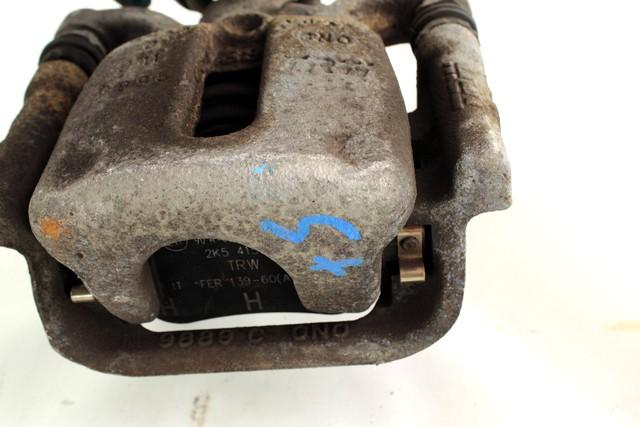 ZADNJE LEVE ZAVORNE CELJUSTI  OEM N. 5Q0615423B ORIGINAL REZERVNI DEL SKODA OCTAVIA MK3 5E3 NL3 NR3 (2012 - 2017)BENZINA/METANO LETNIK 2015