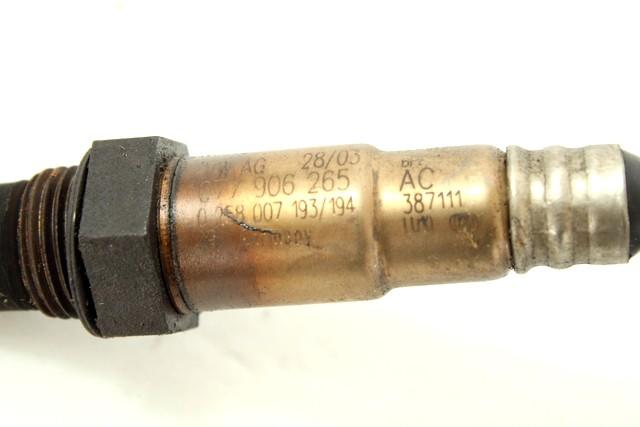 SONDA LAMBDA  OEM N. 077906265AC ORIGINAL REZERVNI DEL AUDI A8 MK2 D3/4E (2002 - 2009)BENZINA LETNIK 2004