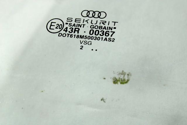 ZADNJA LEVA STEKLO OEM N. 4E0845025F ORIGINAL REZERVNI DEL AUDI A8 MK2 D3/4E (2002 - 2009)BENZINA LETNIK 2004