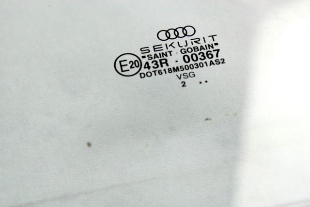 STEKLO ZADNJIH DESNIH VRAT OEM N. 4E0845026F ORIGINAL REZERVNI DEL AUDI A8 MK2 D3/4E (2002 - 2009)BENZINA LETNIK 2004