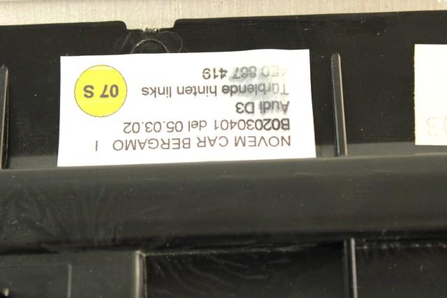 NOTRANJE OKRASNE LETVE  OEM N. 16888 MODANATURE LISTELLI INTERNI ORIGINAL REZERVNI DEL AUDI A8 MK2 D3/4E (2002 - 2009)BENZINA LETNIK 2004