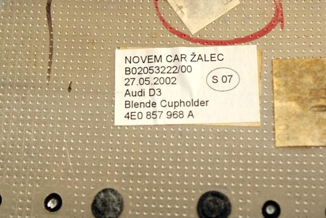 NOTRANJE OKRASNE LETVE  OEM N. 16888 MODANATURE LISTELLI INTERNI ORIGINAL REZERVNI DEL AUDI A8 MK2 D3/4E (2002 - 2009)BENZINA LETNIK 2004