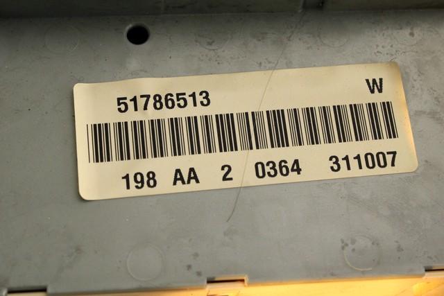 KOMPLET ODKLEPANJE IN VZIG  OEM N. 26602 KIT ACCENSIONE AVVIAMENTO ORIGINAL REZERVNI DEL FIAT BRAVO 198 (02/2007 - 2010) DIESEL LETNIK 2008