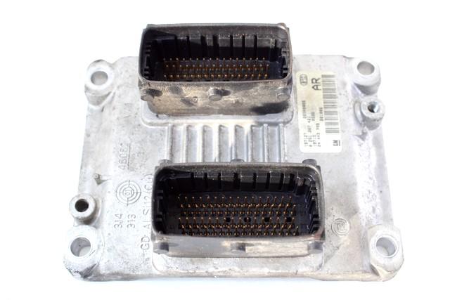 OSNOVNA KRMILNA ENOTA DDE / MODUL ZA VBRIZGAVANJE OEM N. 24443795 ORIGINAL REZERVNI DEL OPEL CORSA C X01 (10/2000 - 2004) BENZINA LETNIK 2002