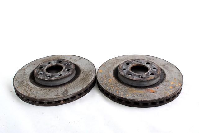 SPREDNJI ZAVORNI DISKI OEM N. 46455892 ORIGINAL REZERVNI DEL LANCIA DELTA 844 MK3 (2008 - 2014) DIESEL LETNIK 2009