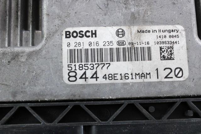 KOMPLET ODKLEPANJE IN VZIG  OEM N. 28136 KIT ACCENSIONE AVVIAMENTO ORIGINAL REZERVNI DEL LANCIA DELTA 844 MK3 (2008 - 2014) DIESEL LETNIK 2009