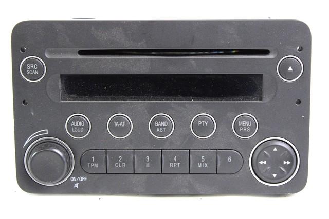 RADIO CD / OJACEVALNIK / IMETNIK HIFI OEM N. 156070442 ORIGINAL REZERVNI DEL ALFA ROMEO 159 939 BER/SW (2005 - 2013) DIESEL LETNIK 2006