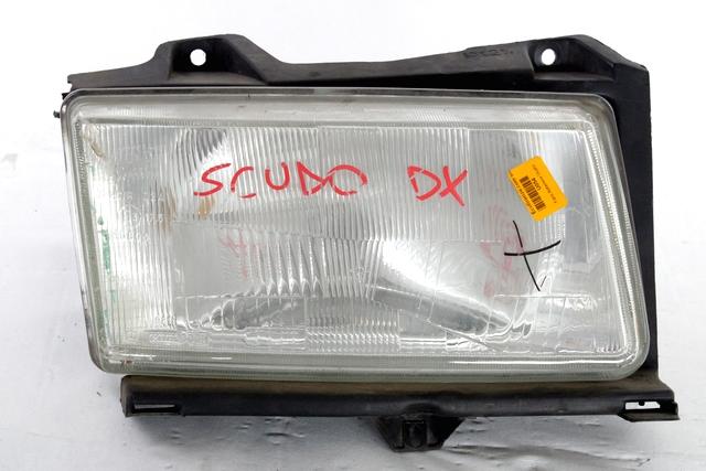 SPREDNJI DESNI ZAROMETI OEM N. 1474267080 ORIGINAL REZERVNI DEL FIAT SCUDO 220 MK1 (1995 - 2004) DIESEL LETNIK 2000