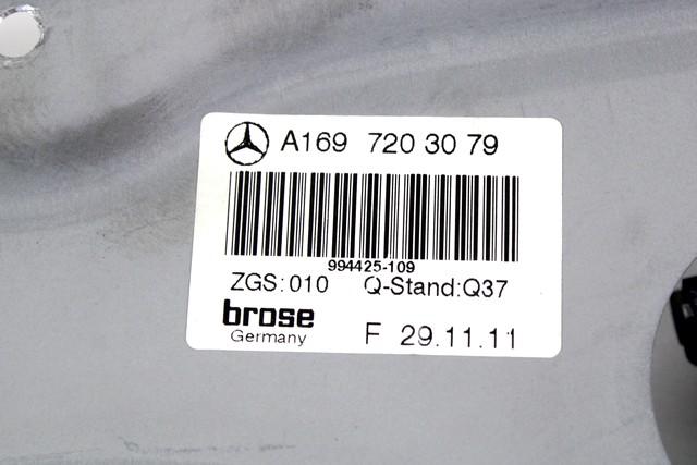 MEHANIZEM DVIGA SPREDNJIH STEKEL  OEM N. 18263 SISTEMA ALZACRISTALLO PORTA ANTERIORE ELETTR ORIGINAL REZERVNI DEL MERCEDES CLASSE A W169 5P C169 3P R (05/2008 - 2012) DIESEL LETNIK 2012