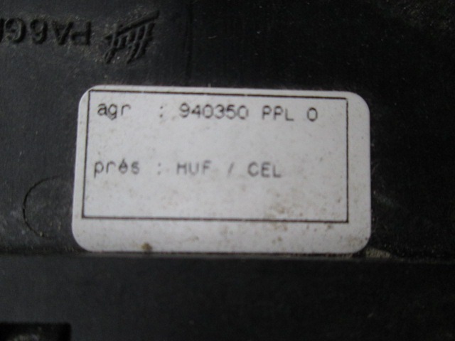 RACUNALNIK AVTOALARMA/BLOKADA MOTORJA OEM N. 940350 ORIGINAL REZERVNI DEL LAND ROVER RANGE ROVER P38A MK2 (1992 - 2002) DIESEL LETNIK 1997