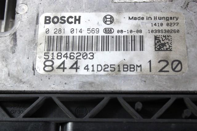 KOMPLET ODKLEPANJE IN VZIG  OEM N. 28136 KIT ACCENSIONE AVVIAMENTO ORIGINAL REZERVNI DEL LANCIA DELTA 844 MK3 (2008 - 2014) DIESEL LETNIK 2009