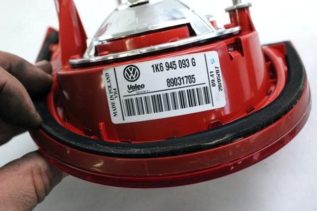 ZADNJI LEVI ZAROMET OEM N. 1K6945093G ORIGINAL REZERVNI DEL VOLKSWAGEN GOLF V 1K1 1K5 MK5 BER/SW (02/2004-11/2008) BENZINA LETNIK 2007