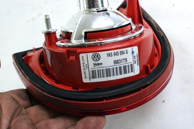 ZADNJI DESNI ZAROMETI OEM N. 1K6945094G ORIGINAL REZERVNI DEL VOLKSWAGEN GOLF V 1K1 1K5 MK5 BER/SW (02/2004-11/2008) BENZINA LETNIK 2007