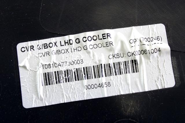 PREDAL ZA DOKUMENTE OEM N. 68520JD900 ORIGINAL REZERVNI DEL NISSAN QASHQAI J10C (2006 - 2010) DIESEL LETNIK 2009