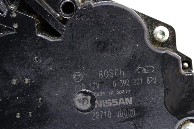 MOTORCEK ZADNJEGA BRISALCA OEM N. 28710JD000 ORIGINAL REZERVNI DEL NISSAN QASHQAI J10C (2006 - 2010) DIESEL LETNIK 2009