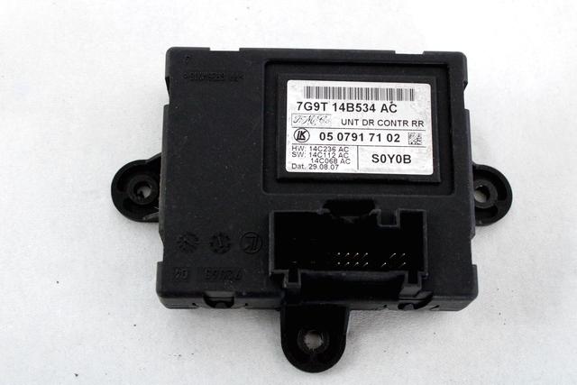 RACUNALNIK VRAT IN STEKEL OEM N. 7G9T14B534AC ORIGINAL REZERVNI DEL FORD MONDEO BA7 MK3 BER/SW (2007 - 8/2010) DIESEL LETNIK 2007