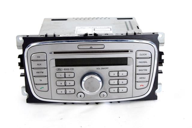 RADIO CD / OJACEVALNIK / IMETNIK HIFI OEM N. 7S7T18C815BA ORIGINAL REZERVNI DEL FORD MONDEO BA7 MK3 BER/SW (2007 - 8/2010) DIESEL LETNIK 2007