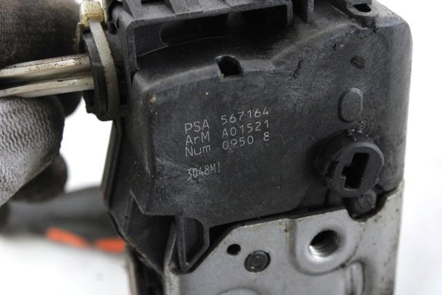 CENTRALNO ZAKLEPANJE ZADNJIH DESNIH VRAT OEM N. 9800617280 ORIGINAL REZERVNI DEL PEUGEOT 308 4A 4B 4C 4E 4H MK1 BER/SW/CC (2007 - 2013) DIESEL LETNIK 2008