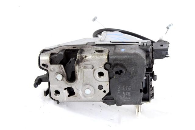 CENTRALNA KLJUCAVNICA ZADJIH LEVIH VRAT OEM N. 9800617380 ORIGINAL REZERVNI DEL PEUGEOT 308 4A 4B 4C 4E 4H MK1 BER/SW/CC (2007 - 2013) DIESEL LETNIK 2008