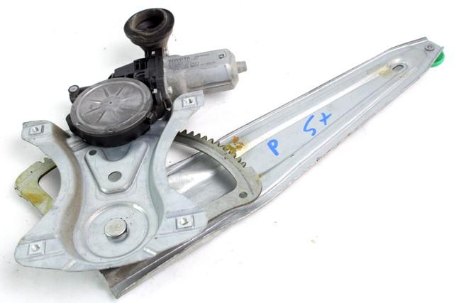 MEHANIZEM DVIGA ZADNJIH STEKEL  OEM N. 55249 SISTEMA ALZACRISTALLO PORTA POSTERIORE ELETT ORIGINAL REZERVNI DEL TOYOTA YARIS P13 MK3 XP130 (2011-2017)IBRIDO (ELETRICO-BENZINA) LETNIK 2014